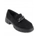 Skotnicki naiste mustad kingad (loafers) DP-3-Y22BL